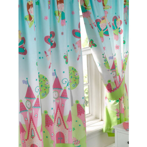 Lot de 2 Rideaux Princesse pour enfant