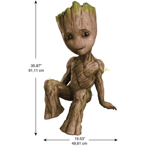 Stickers Muraux Géants Groot - Marvel - Les Gardiens de la Galaxie (1/5)