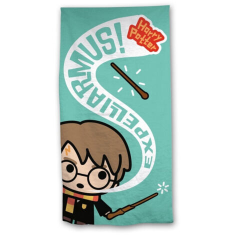 Serviette de plage Harry Potter - Sortilège -Expelliarmus- - 70 x 140 cm (1/3)