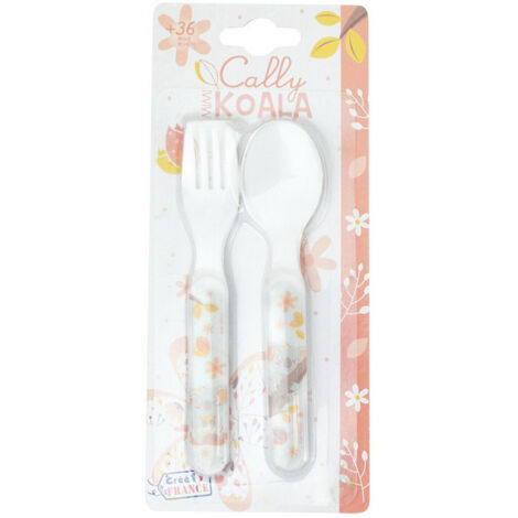 Mimi Cally Koala Ensemble Couverts (Fourchette, Cuillere) (1/3)