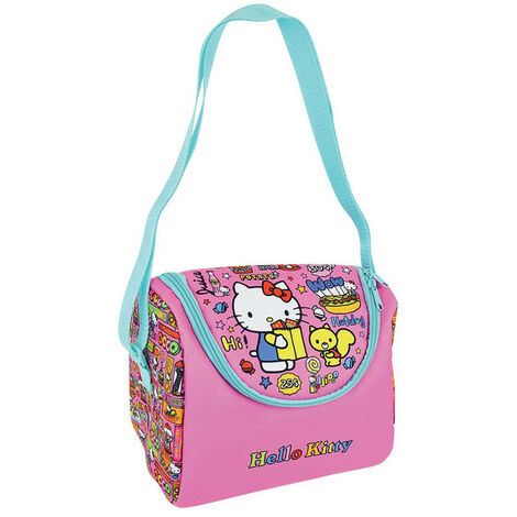 Mini sac Hello Kitty avec ses accessoires, 12 pièces
