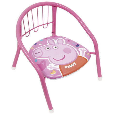 Chaise en métal - Peppa Pig - 35.5 x 30 x 33.5 cm (1/5)
