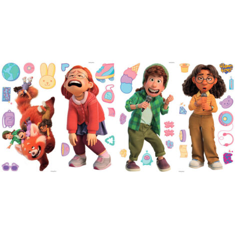 Stickers Muraux Disney Pixar Personnages Alerte Rouge (1/5)