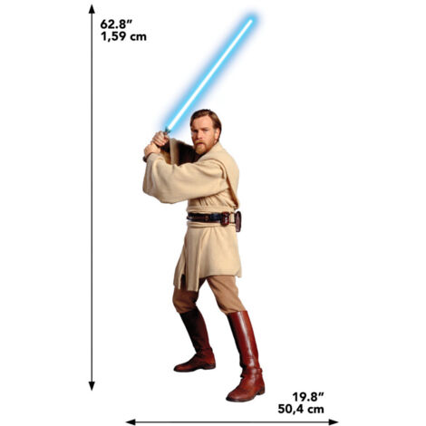 Stickers Muraux Géants Obi Wan Kenobi Classique (1/5)