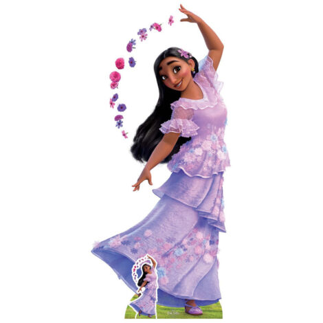 Figurine en carton Encanto : La Fantastique Famille Madrigal Isabela - H 185 cm (1/5)