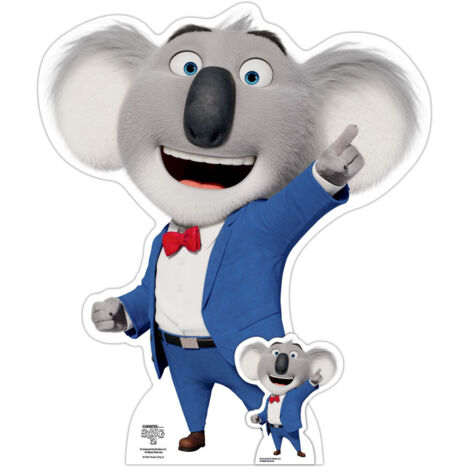 Figurine en carton Buster Moon Koala - Tous en Scène 2 - Haut 66 cm (1/5)