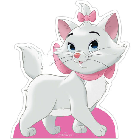 Figurine en carton Marie Disney Les Aristochats - Haut 85 cm