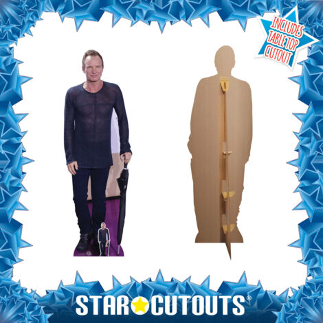 Découpe Carton Gene Simmons Grandeur Nature - Stand-up Du Chanteur De Kiss, Glam Rock, Neuf UK
