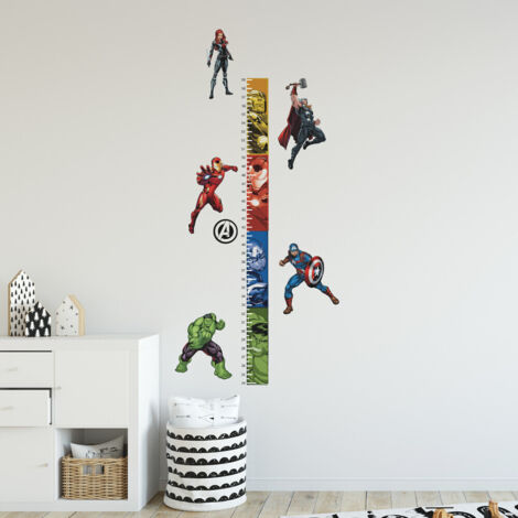 Stickers Muraux Marvel Avengers Toise (1/4)