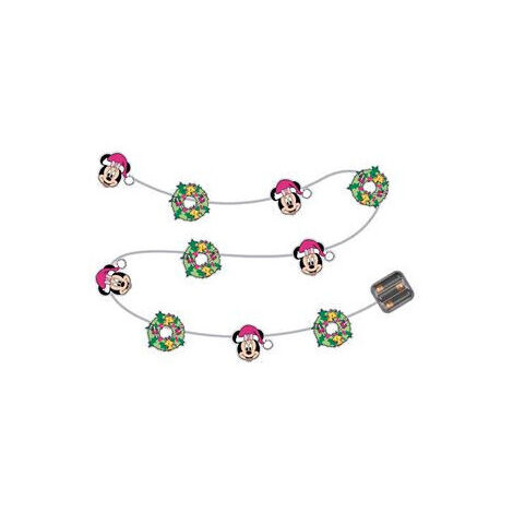Guirlande lumineuse de Noël Minnie - 10 LED - 165cm (1/3)
