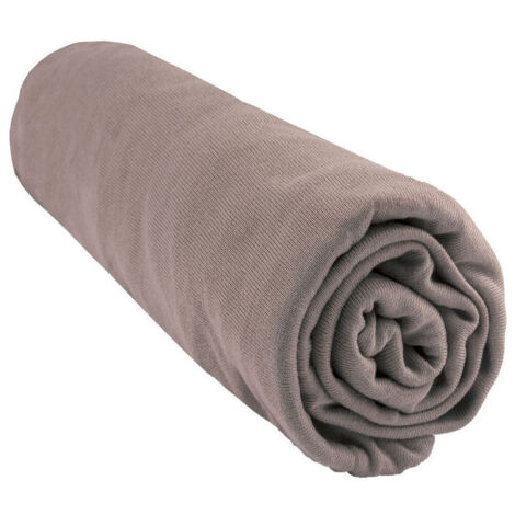 Drap housse Bambou 90x190 / 90x200 cm - Taupe
