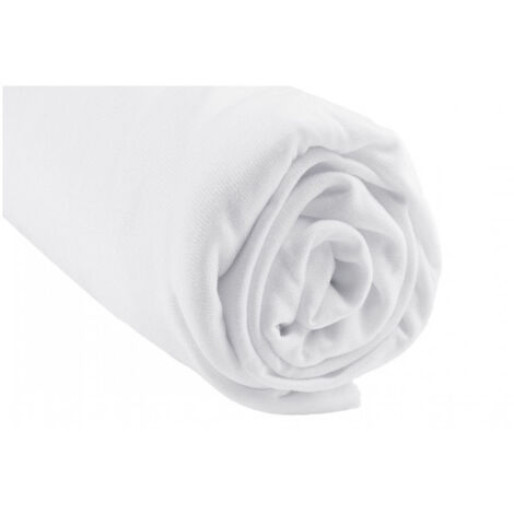 Lot de 3 Draps housse Bambou - 60x120 cm - Rose-Blanc-Taupe