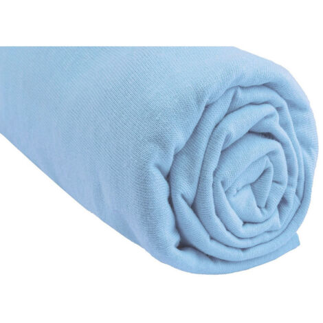 Taies D'oreiller 40x90cm - Lot De 2 - 100% Coton Jersey - Oeko-Tex - Fermeture éclair - 165g/m² - Blanc