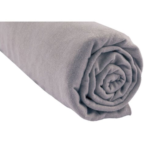 Lot de 3 Draps housse 100% Coton Bio - 70x140 cm - Noisette