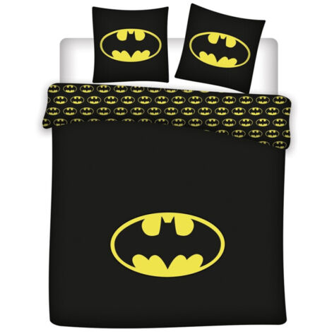 Parure de lit double réversible Batman - 220 cm x 240 cm (1/3)