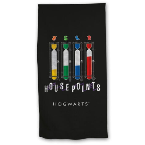Serviette de plage - Harry Potter - -House Points - Hogwarts- - 70x140 cm (1/3)