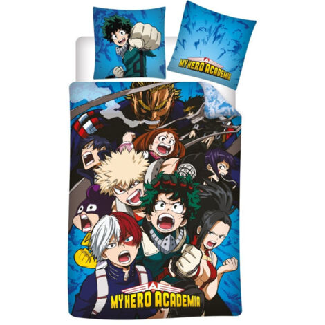 Parure de lit réversible My Hero Academia - 140 cm x 200 cm (1/2)