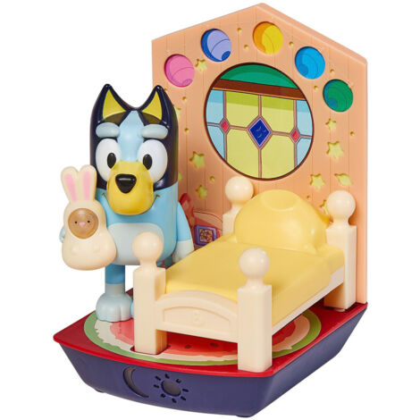 Veilleuse éducative Bluey 3 en 1 – Lampe torche LED avec fonction réveil – Alimentation 3 piles AA et 1 AAA – Décoratif et ludique – Moose Toys
