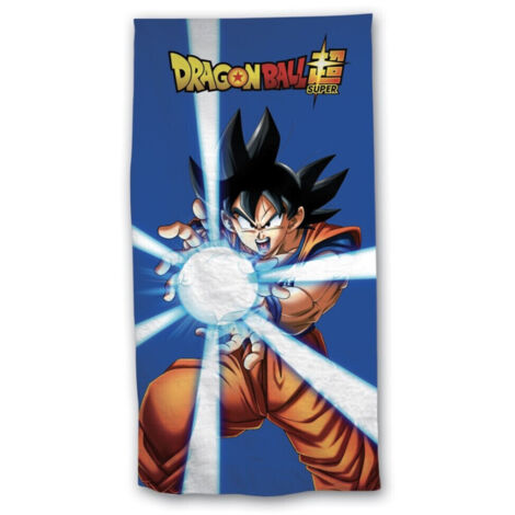 Serviette De Plage Dragon Ball Z - 140x70cm - 100% Polyester - Officielle - Lavable 40°C