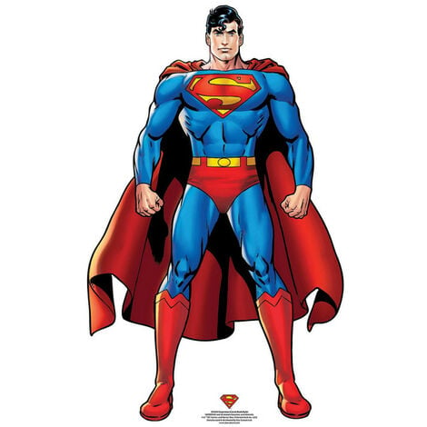 Figurine en carton - Superman - DC Comics - Haut 92 cm
