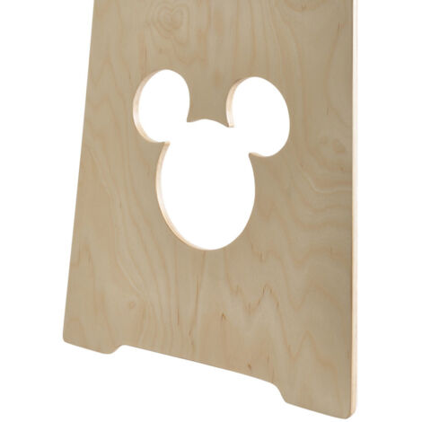 Tabouret Mickey Disney en forme de U pour enfants - Beige (1/4)