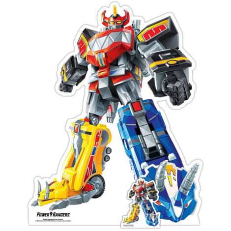 Figurine en carton – Power Rangers - Megazord - Haut 94 cm (1/5)