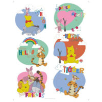 Stickers géant Bébé Winnie l'Ourson Disney 65x85cm
