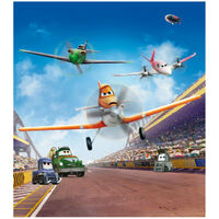Papier peint XL Escadron en vol Planes Disney 180X202 CM