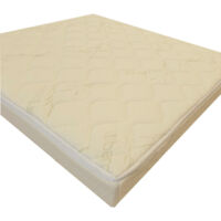 Matelas en fibre thermoformé pour lit parc carré 95x95 11cm