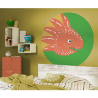 Komar Little Dino Proto 125 x 125 cm, Stickers pour les murs D1-069
