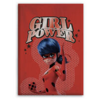 Plaid polaire Miraculous Ladybug -Girl Power- - 100 x 140 cm