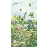 Poster intissé - Dinosaures en couleurs - 150 x 270 cm