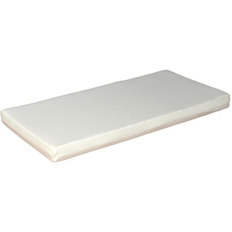 Le Quai Des Affaires – Matelas enfant 70x140 cm – Mousse PU medium – Accueil tonique – Déhoussable et lavable – Livré roulé