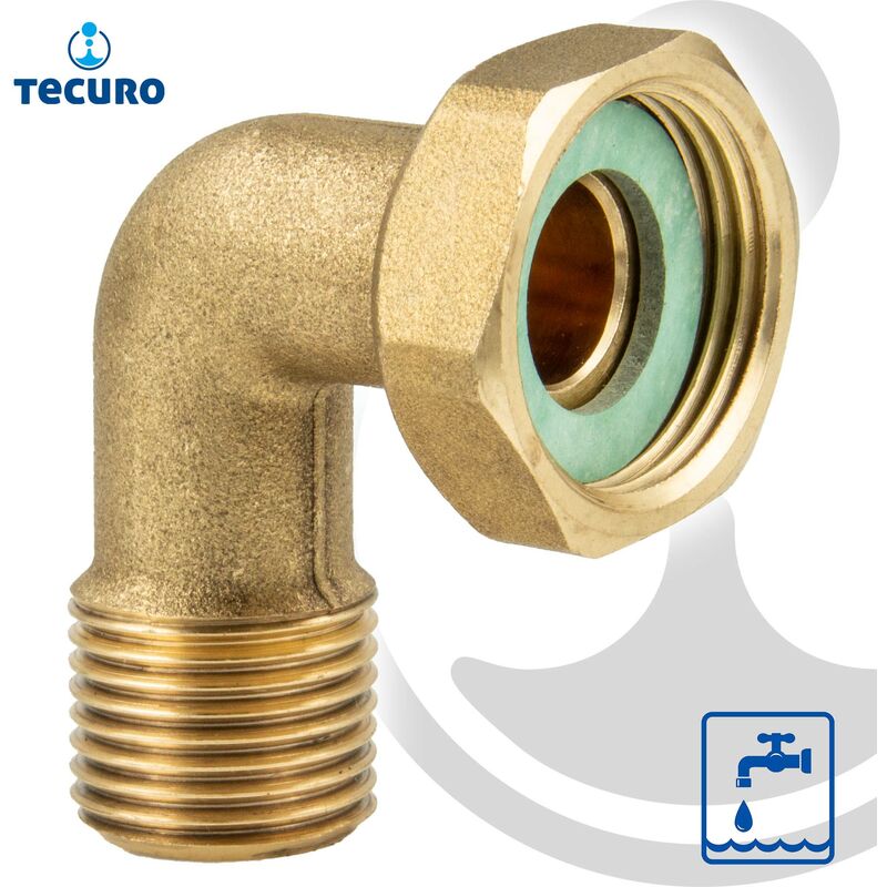 T-stuk messing 1 ¼ (binnendraad) | Waterpomp.be