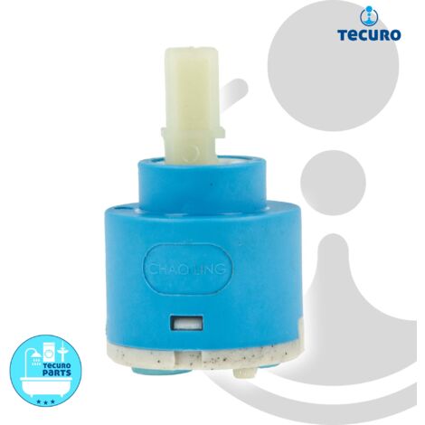tecuro Kartusche Ø 40 mm Steuereinheit Regeleinheit für Einhebel-Armaturen Bad/Küche