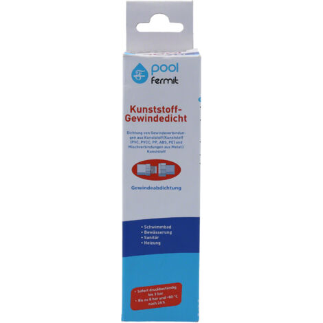 Fermit Kunststoff Gewindedicht Flüssigkleber - 100 g Tube - 09119
