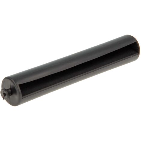 tecuro Ersatzrolle für WC-Papierhalter mit 119 mm Rollenbreite KS-schwarz - starre Ausführung (1/4)