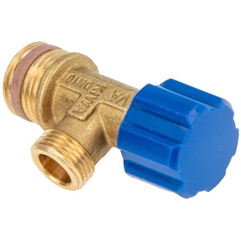 tecuro Eckventil 1/2 Zoll x 3/8 Zoll - DN 10, selbstdichtend, passend zu UP-Spülkasten