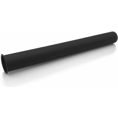 tecuro Verstellrohr - Tauchrohr - 300 mm - für Geruchsverschluss Messing schwarz-matt