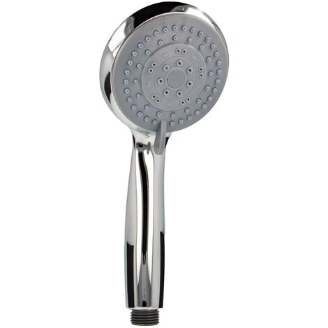 tecuro Handbrause ew-easy Ø 100 mm - 5-Funktionen und Antikalkdüsen, verchromt (1/5)