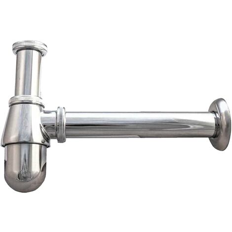 tecuro Flaschensiphon Rohrgeruchsverschluss Siphon für Waschbecken