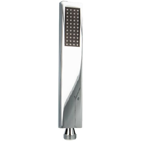 tecuro DESIGN Stabhandbrause ew-035 flach - mit Antikalkdüsen, Messing (1/5)