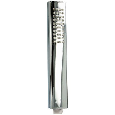 tecuro DESIGN - Stabhandbrause ew-036 mit Antikalkdüsen, 1-strahlig, Kunststoff verchromt (1/5)