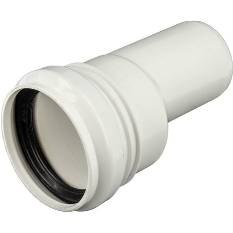 tecuro Reduzierrohr Ø 50 mm auf Ø 40 mm KS-weiß