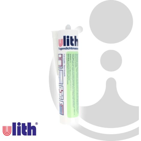 ULITH Acryl Dichtstoff Fugenmasse - weiß - Kartusche mit 300 ml (1/2)