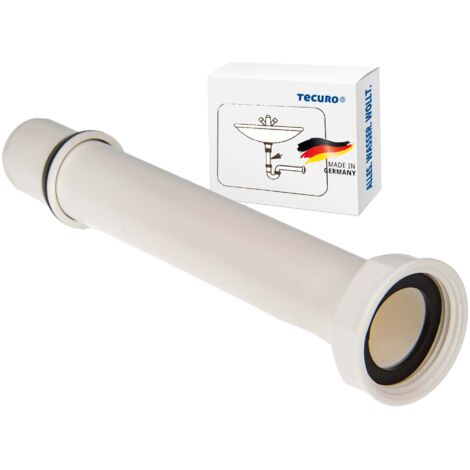 tecuro Verstellrohr Tauchrohr Verlängerung 200 mm für Geruchsverschluss