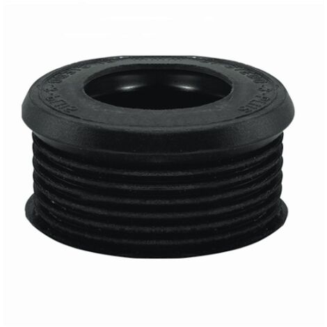 STEDO Euro WC-Spülrohrverbinder Ø 55 mm für Spülkasten schwarz
