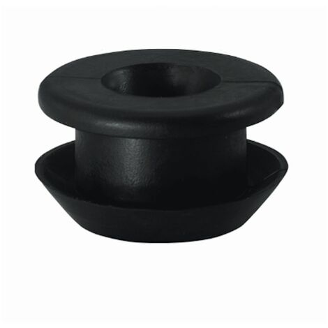 STEDO Mület Urinal-Verbinder für Druckspülrohre 12-20 mm schwarz, ohne Rosette