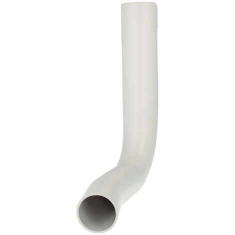 SANIT Spülbogen - 40 mm links versetzt - für WC-Spülkasten - PVC weiß