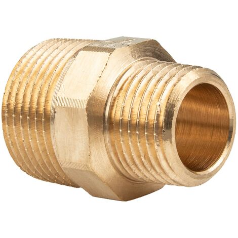 Viega Rotguss Reduziernippel AG/AG - 1 1/2 x 1 Zoll - Typ 3245 (1/5)